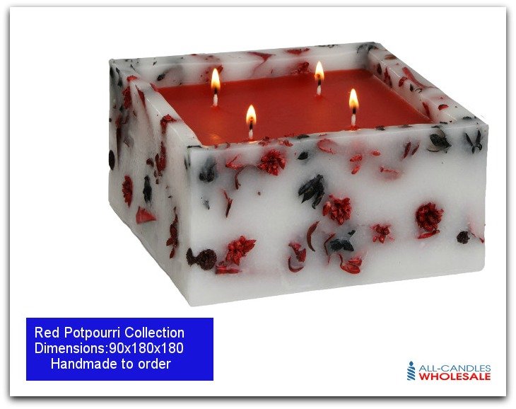 Red Potpourri Collection 90x180x180