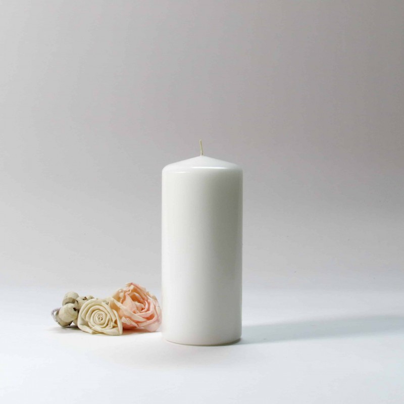 Buy Pillar Candles White! Selection of Sizes £2.15