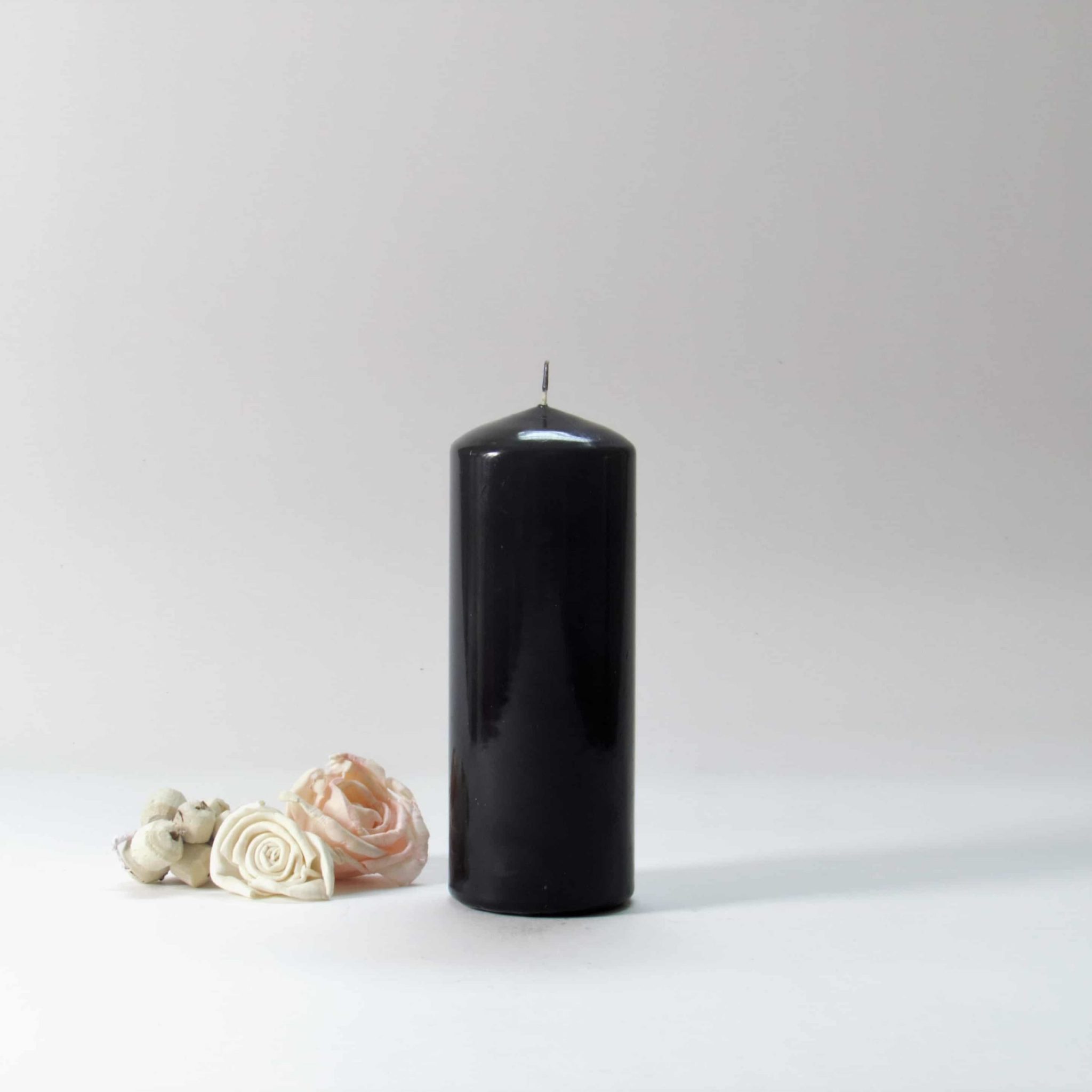 black candles, black pillar candles, black and white candles, black pillar candles bulk, wholesale black candles, black candles bulk,