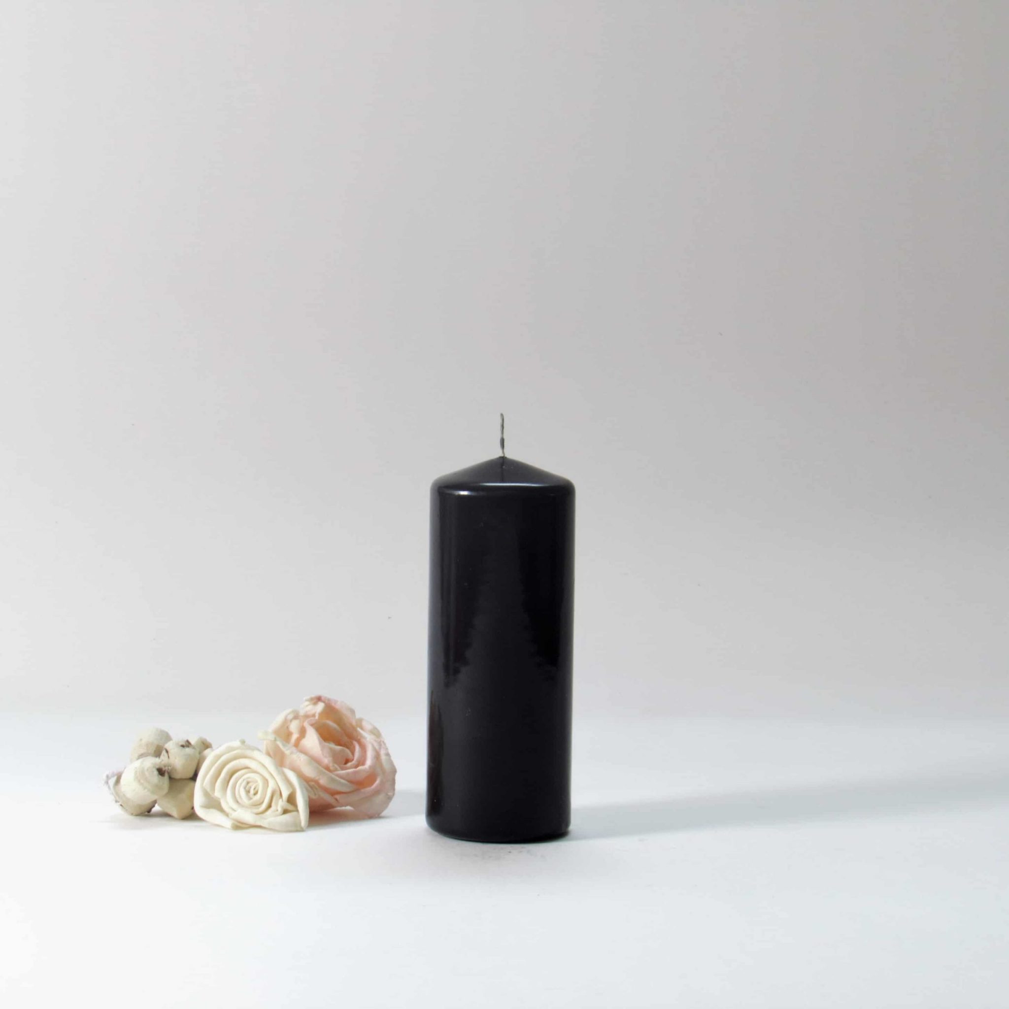 Black Pillar Candles black candles, black pillar candles, black and white candles, black pillar candles bulk, wholesale black candles, black candles bulk,