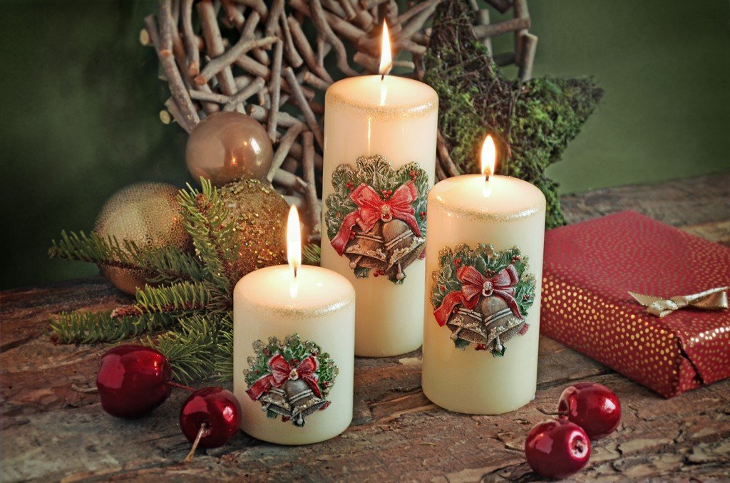 Christmas candles