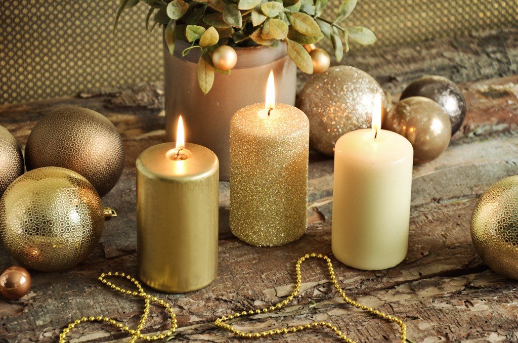 Christmas candles