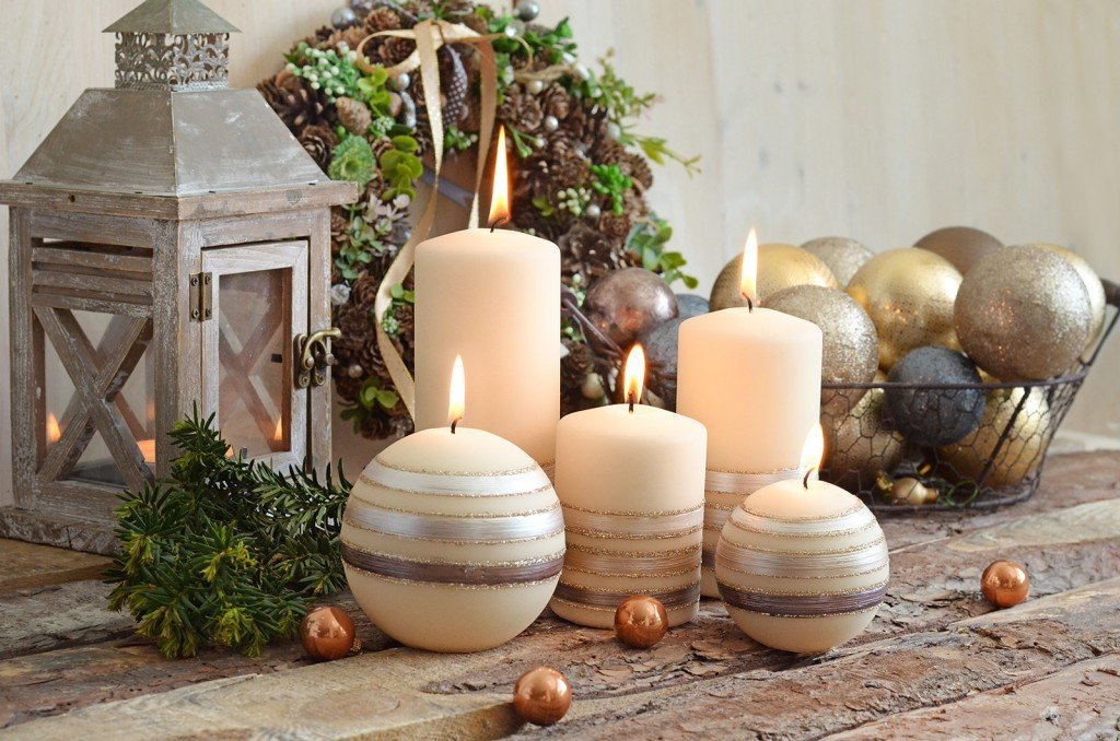 Christmas candles