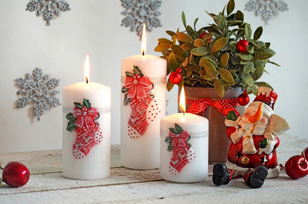 Christmas candles