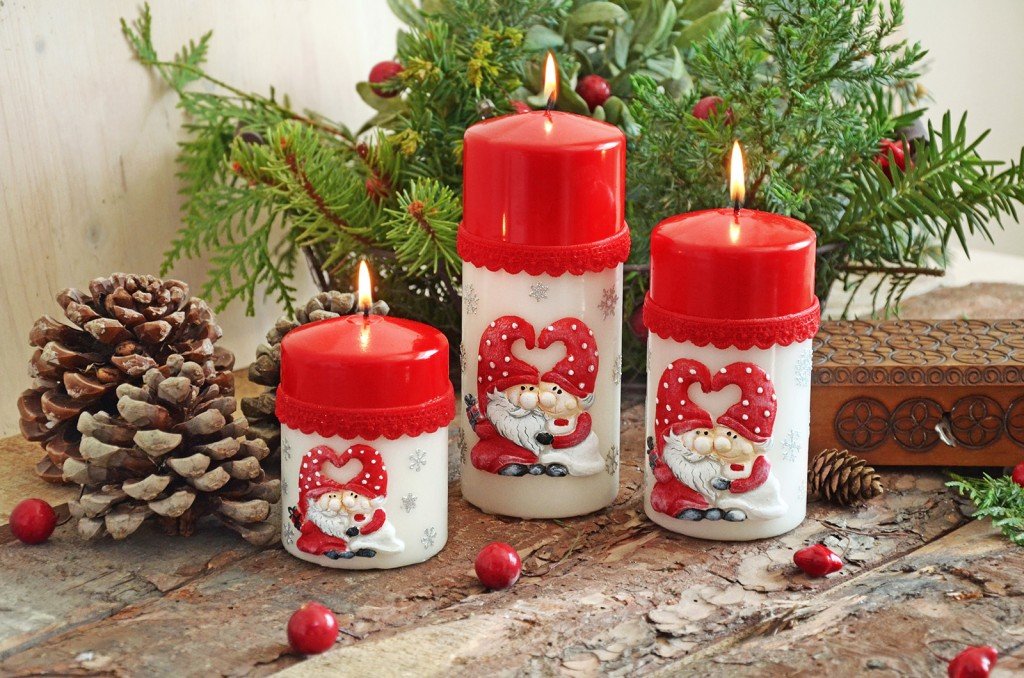 Christmas candles