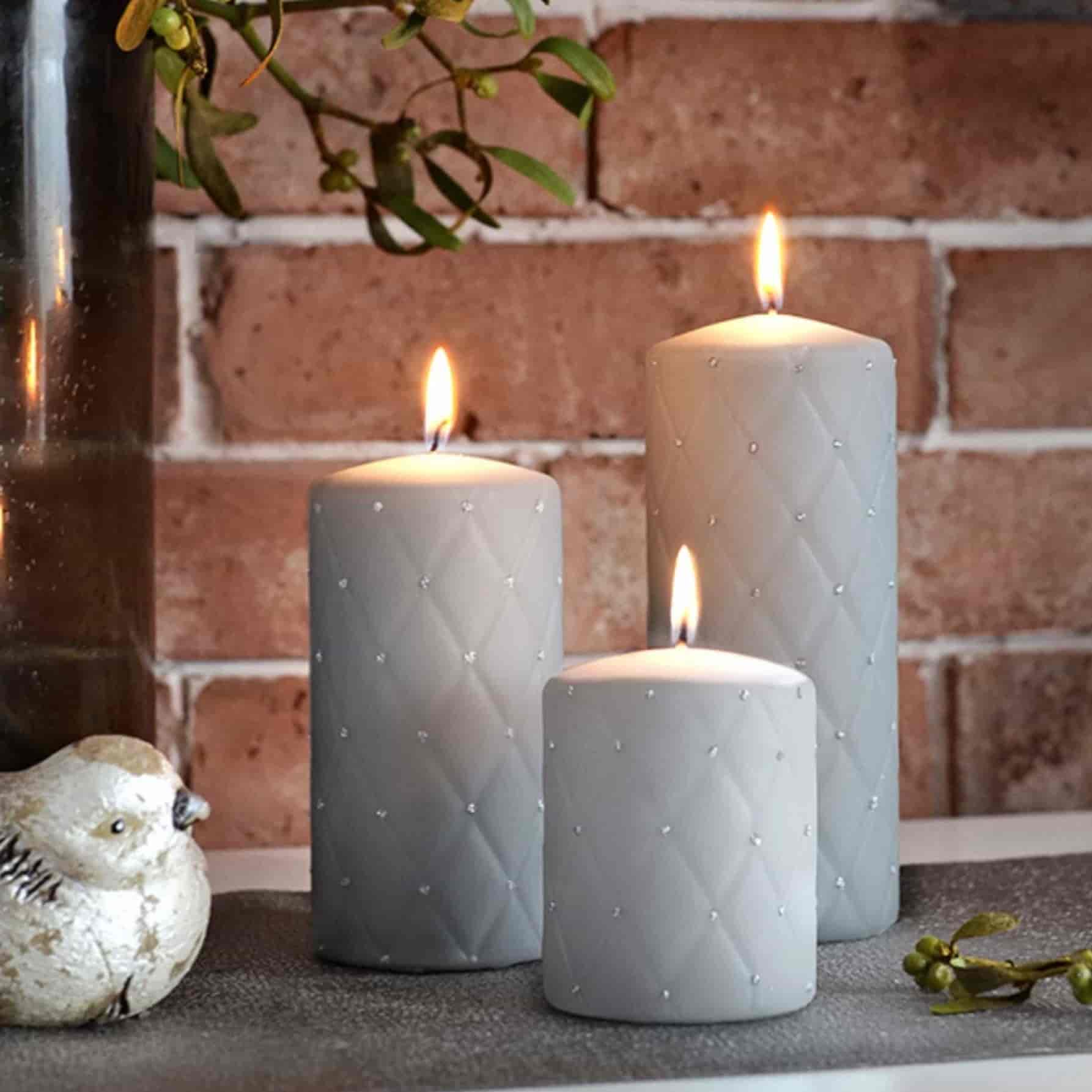 pillar candles,