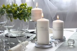 Wedding candles,