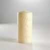 designer candles, wedding candles,