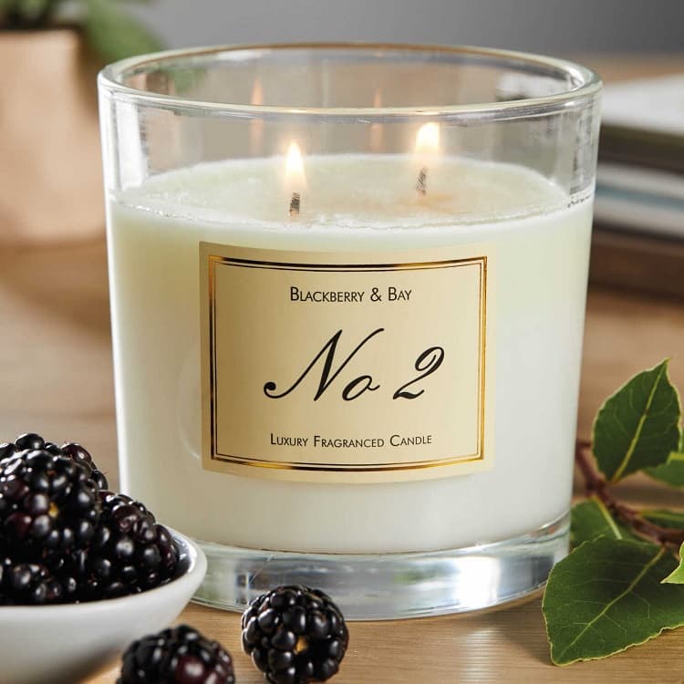 scented candles, candle in glass, luxury candles,