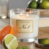 scented candles, candle in glass, luxury candles,