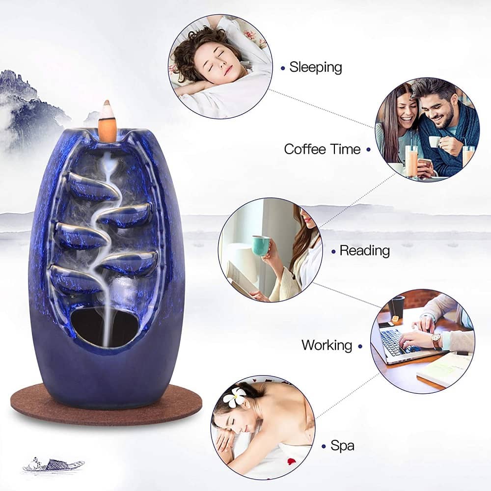 backflow incense burner,backflow incense cones,