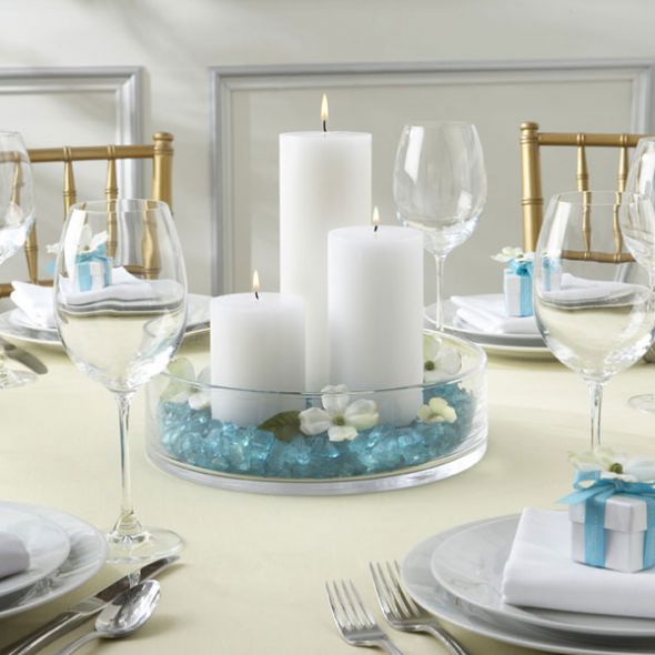 Ideas for candle wedding centerpieces weddings place 5