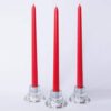 Taper Candles Set of 12! Dripless and Smokeless Unscented Candles! Selection of Colours
