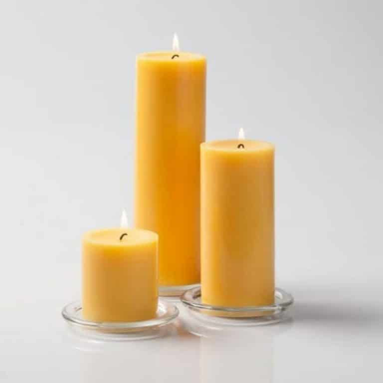 Buy Pillar Candles Black! Selection of Sizes £2.15