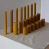 beeswax candles,